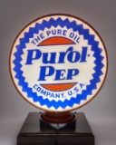 Purol-Pep The Pure Oil Globe 15