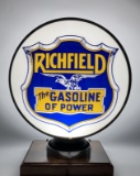 Richfield The Gasoline of Power Single Lens Globe Body