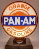 Orange Pan-Am Gasoline Complete Globe Body 15