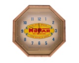 Mopar Parts & Accessories Octagon Clock w/ Oak Frame