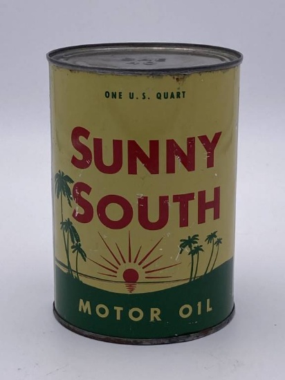 Sunny South Motor Oil 1 Quart Metal Can TAC 8.25