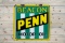 Beacon Penn Motor Oil Double Sided Porcelain Sign TAC 8 & 7.75