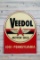 Veedol Motor Oils w/ Flying A Logo Double Sided Tin Tombstone Metal Sign TAC 8