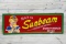 Reach for Sunbeam Energy-Packed Bread Single Sided Tin Embossed Metal Sign TAC 9+