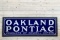 Oakland Pontiac 