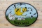 Quick Meal w/ Logo Single Sided Porcelain Oval Sign TAC 5.5