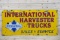 International Harvester Trucks Sales & Service Single Sided Porcelain Sign TAC 6
