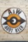 5' A&W Root Beer w/ Logo Single Sided Tin Self Framed Metal Sign TAC 5