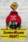 Sherwin-Williams Paints w/ Cover The Earth Logo Double Sided Porcelain Sign TAC 9.5 & 9