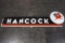 Huge Hancock Gasoline Three-Piece Molded Sign TAC 8 & 8.25