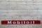 9' Mobiloil Single Sided Porcelain Sign TAC 7.75