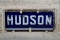6' Hudson Single Sided Porcelain Dealership Neon Sign TAC 7.9