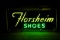 Florsheim Shoes Double Sided Porcelain Neon Sign & Original Can TAC 9 & 8.9