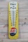 1957 Have A Pepsi Bottle Cap Logo Metal Thermometer TAC 8