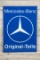 Mercedes-Benz Original-Teile Single Sided Porcelain Rolled Edge Sign TAC 9