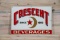 Crescent Beverages Single Sided Tin Embossed Metal Sign TAC 8.9