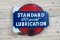 Standard All-Point Lubrication Porcelain Diecut Flange Sign TAC 7