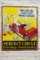 Perfect Circle Piston Rings w/ Hog Sitting In Car Single Sided Tin Embossed Metal Sign TAC 8