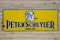 Peter Schuyler Cigars w/ Logo Single Sided Porcelain Sign TAC 8.9