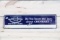 Chevrolet Motor Cars w/ Privilege Panel Single Sided Tin Embossed Metal Tacker Sign TAC 7