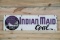 Indian Maid Coal w/ Logo Single Sided Porcelain Sign TAC 8