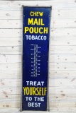 6' Mail Pouch Tobacco Porcelain Thermometer TAC 8