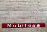 9' Mobilgas Single Sided Porcelain Sign TAC 8.25