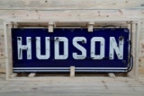 6' Hudson Single Sided Porcelain Dealership Neon Sign TAC 7.9