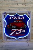 Fantasy 1932 Ford 75th Anniversary SST Diecut Neon Sign