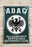 ADAC German Automobil-Club Single Sided Porcelain Pillow Sign TAC 9