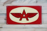 Flying A Logo Single Sided Porcelain Sign TAC 9