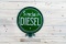 Sinclair Diesel Gas Globe & 13.5
