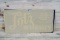 New Old Stock Drink Lotz Beverages SST Embossed Metal Sign TAC 9