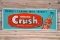 Orange Crush Single Sided Tin Embossed Metal Sign TAC 9