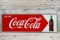 1952 Drink Coca-Cola SST Embossed Metal Sign TAC 9