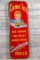 1952 Come In! Sunbeam Rolls Single Sided Tin Embossed Metal Sign TAC 9