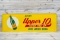 Drink Upper 10 Picks You Up Lime Lemon Soda Single Sided Tin Embossed Metal Sign TAC 8.9