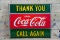 Coca-Cola Fountain-Prescription-Thank You-Call Again Double Sided Lighted Sign TAC 9