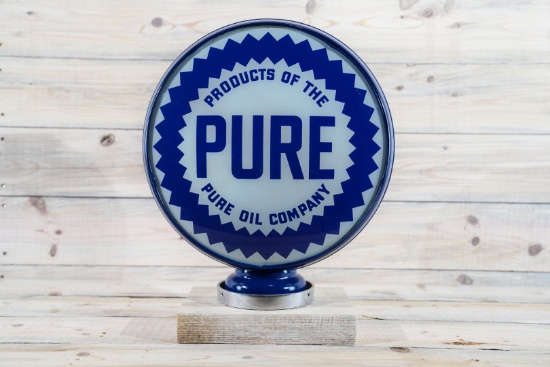 Pure w/ Sawtooth Logo Gas Globe & 15" Lenses TAC 9+ & 9