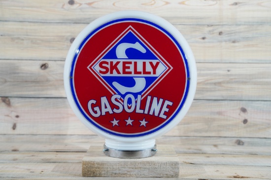 Skelly Gasoline & Regular Globe & 13.5" Lenses TAC 9