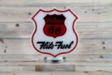 Phillips 66 & Flite Fuel Plastic Shield Gas Globe
