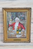 Gold Seal Special Dry Wine Company Metal Sign TAC 9.25