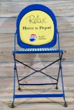New Old Stock Relax Have a Pepsi Folding Chair TAC 9