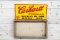 Carhart's Overalls For Sale By Single Sided Tin Embossed Metal Sign & Original Crate TAC 9
