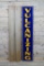 NOS Goodyear Vulcanizing Single Sided Porcelain Vertical Sign & Original Box TAC 9