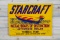 StarCraft Metal Boats of Distinction Single Sided Tin Embossed Metal Sign TAC 8.9
