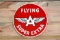 Flying A Super Extra Single Sided Porcelain Pump Sign TAC 9
