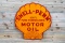 Shell-Penn Motor Oil Single Sided Porcelain Oil Bottle Rack Sign TAC 9