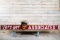 9' Let's Get Associated Masonite & Single Sided Tin Sign TAC 7.75 & 8.5