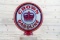 Crown Gasoline w/ Logo Gas Pump Globe & 16.5
